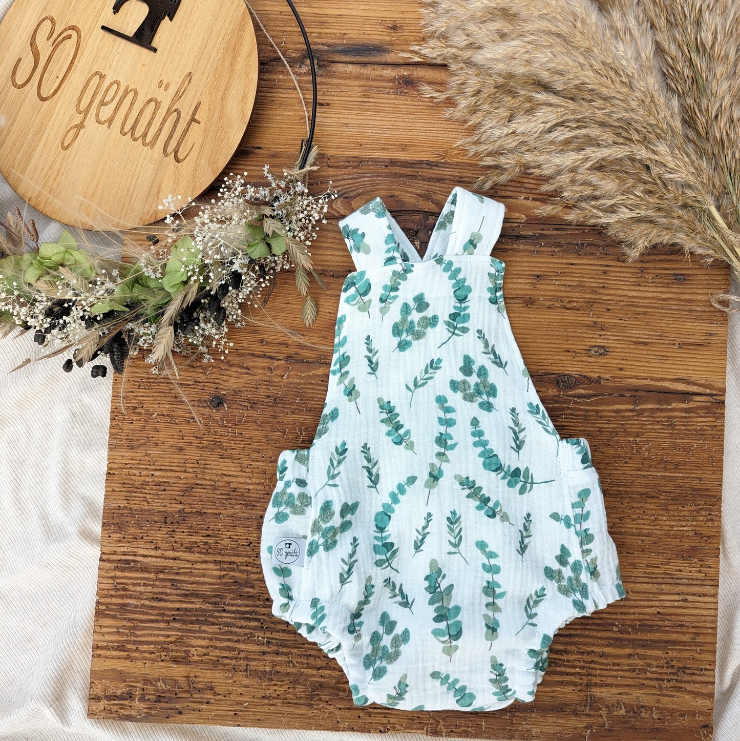 Musselin Baby Romper