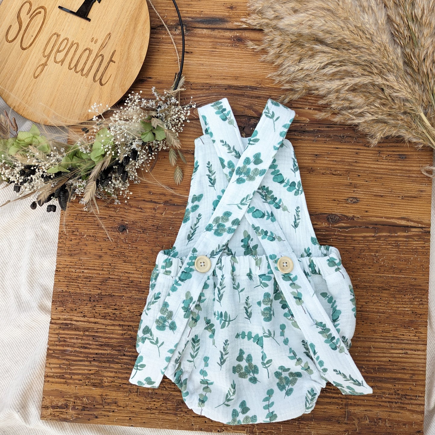 Musselin Baby Romper