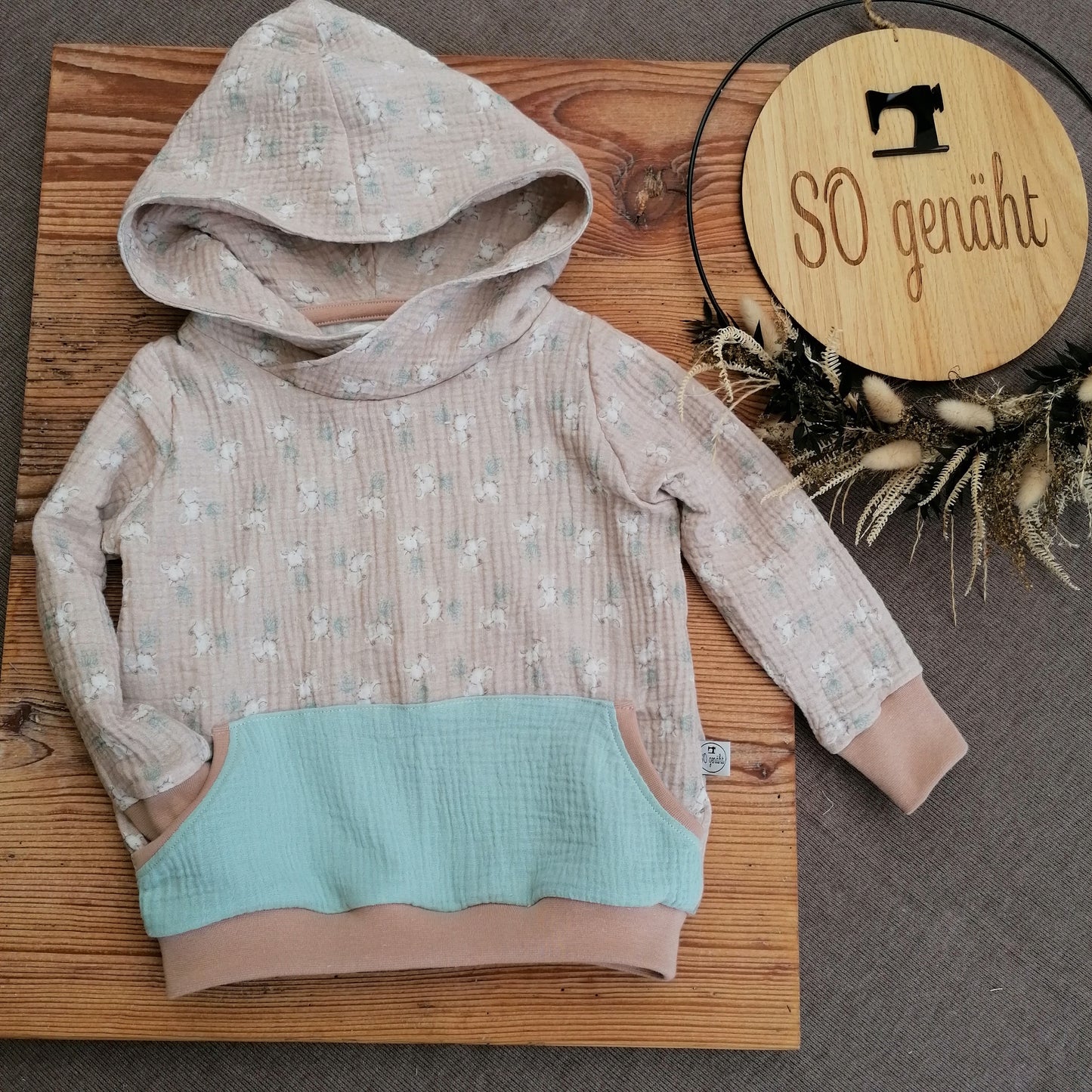 Musselin Sweater/Hoodie