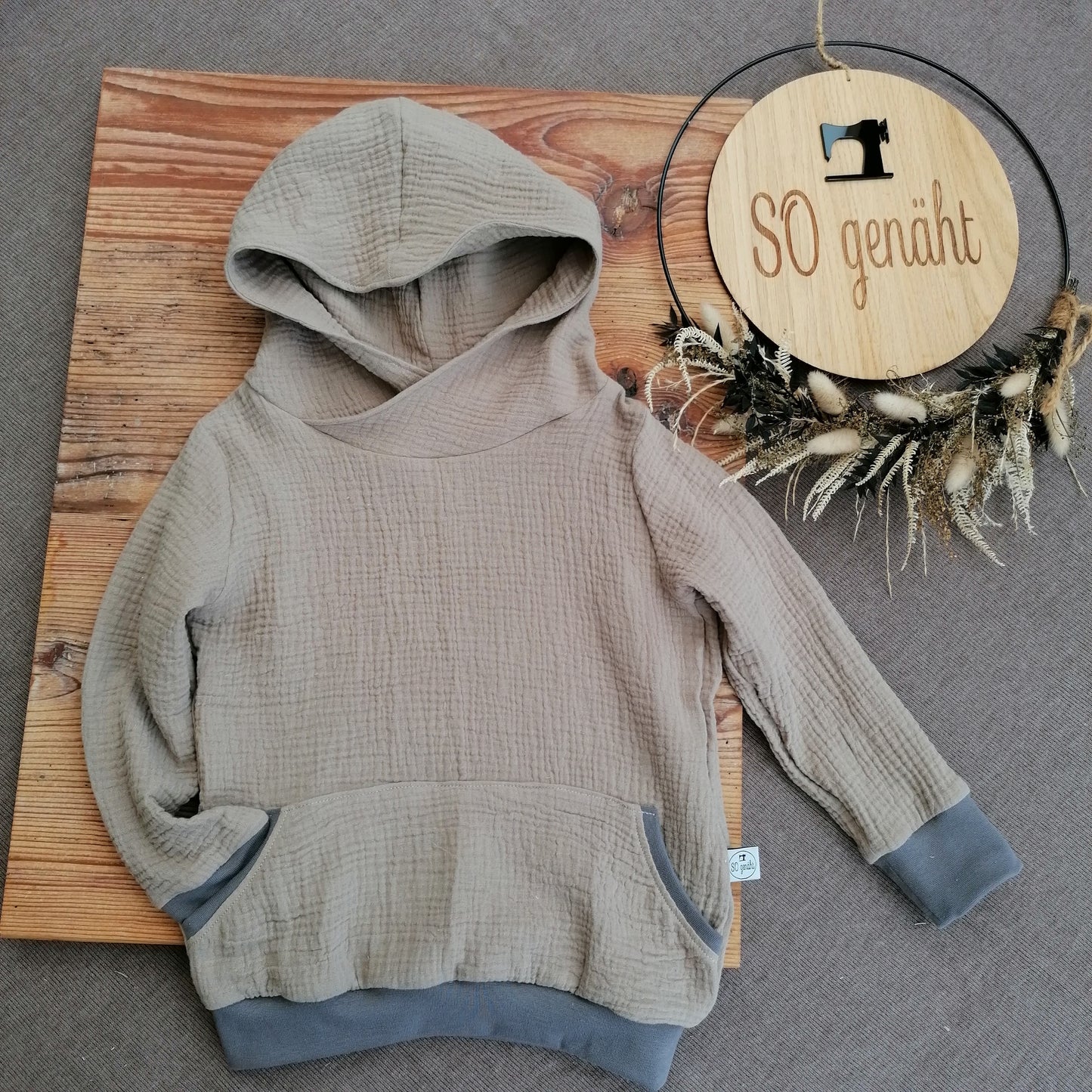 Musselin Sweater/Hoodie