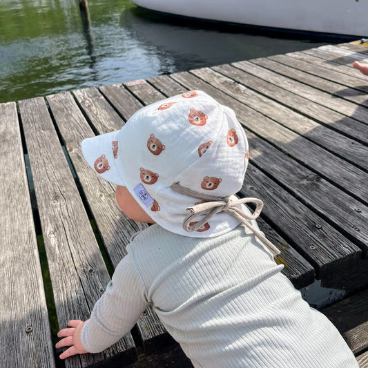 Musselin Sommerkappe